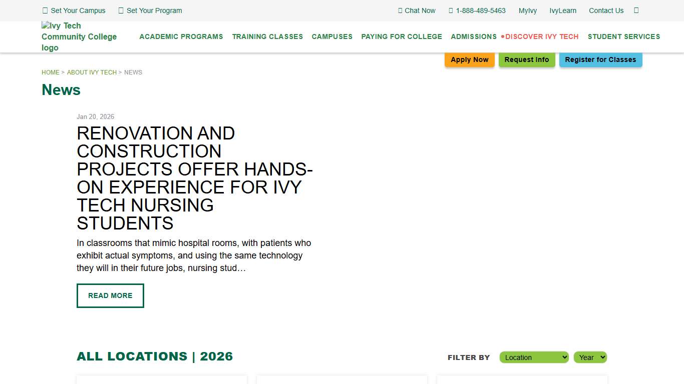 News - Ivy Tech Community College